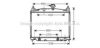 AVA QUALITY COOLING MZ2215 Radiator, engine cooling